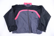 Women's Nike Embroidered Logo Multicolor Full Zip Jacket - Jacket - Thrifted Threads