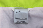 Women's Nike Embroidered Logo Multicolor Full Zip Windbreaker - jacket - Thrifted Threads