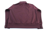 Women's Nike Embroidered Logo Pink & Burgundy Track Jacket - ThriftedThreads.com