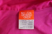 Women's Nike Embroidered Logo Pink Full Zip Windbreaker - ThriftedThreads.com