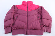 Women's Nike Embroidered Logo Pink Puffer Jacket - Jackets - Thrifted Threads