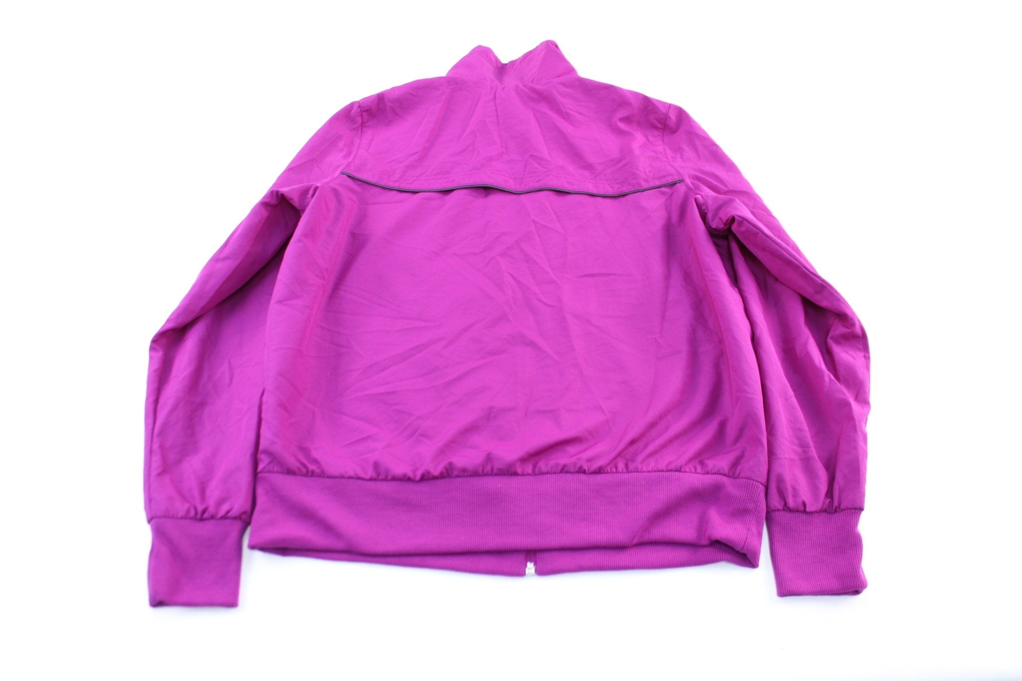 Women's Nike Embroidered Logo Purple Zip Up Jacket - Jackets - Thrifted Threads