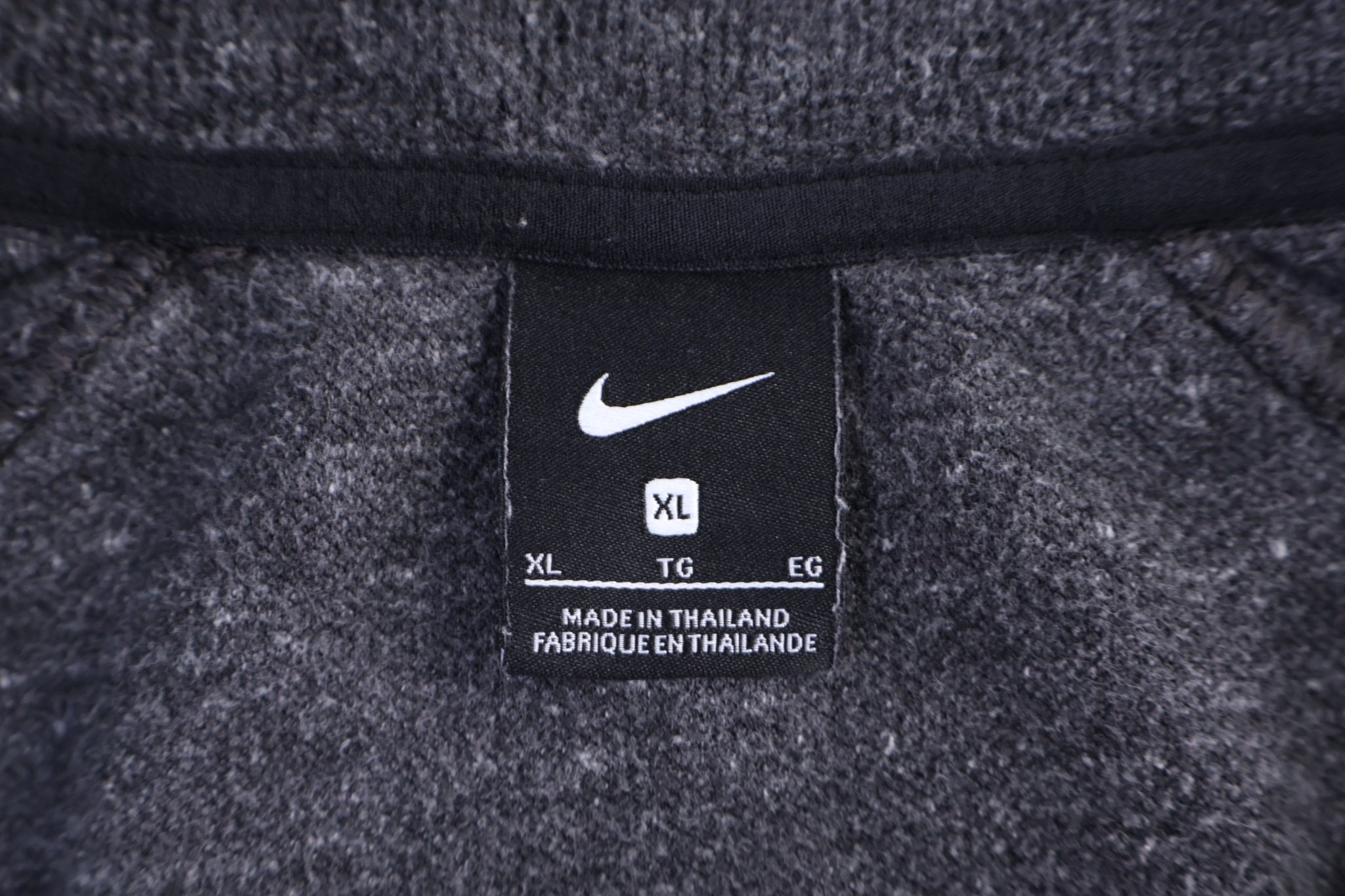Women's Nike Embroidered Logo Quarter Zip Sweater - Sweater - Thrifted Threads