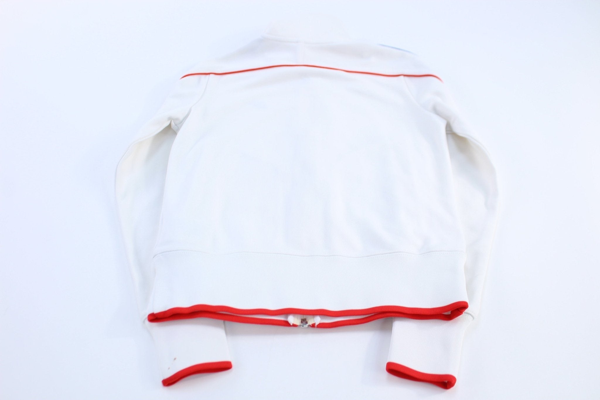 Women's Nike Embroidered Logo Red, Blue, & White Track Jacket - Jackets - Thrifted Threads