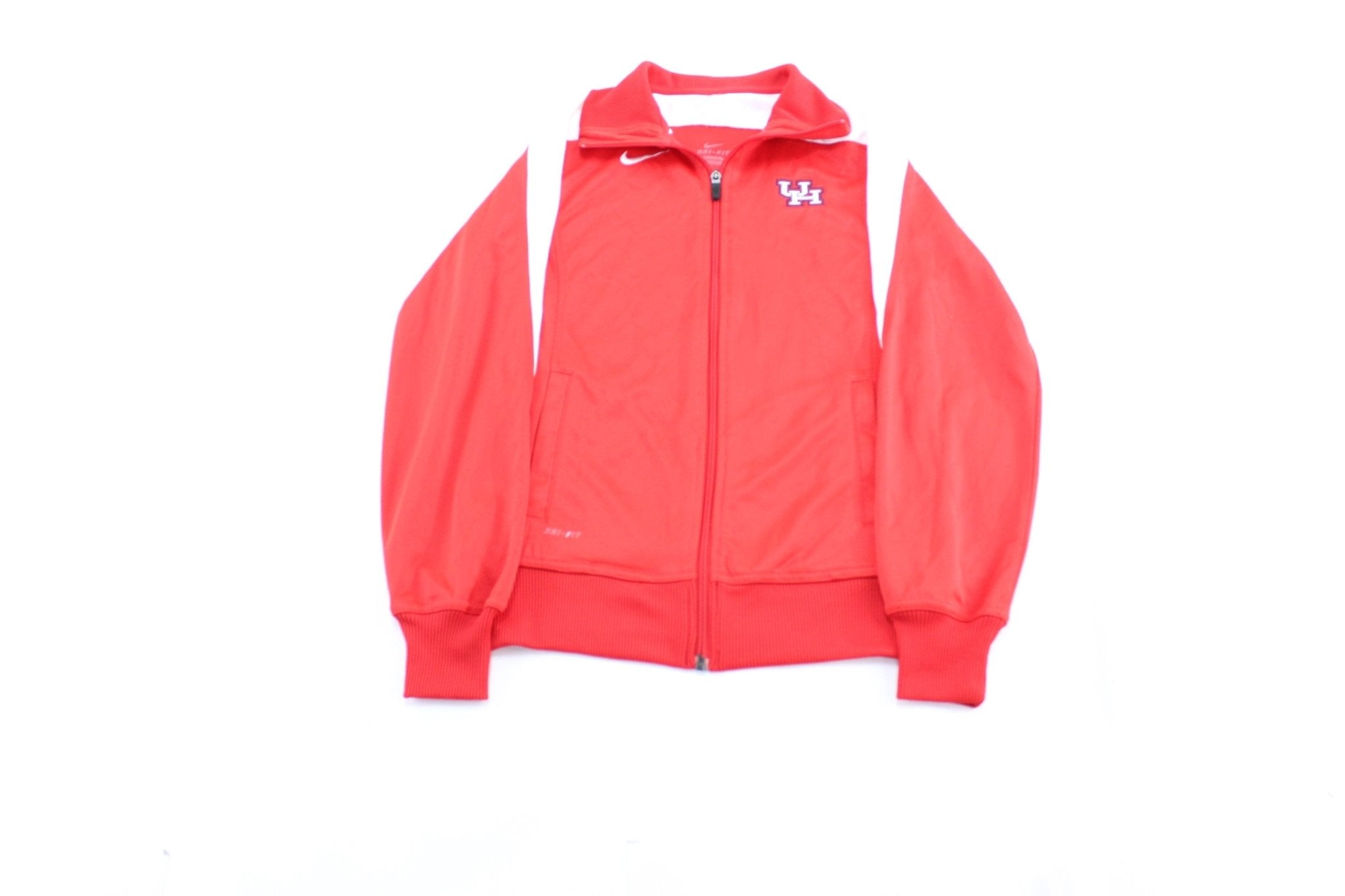 Women's Nike Embroidered Logo University of Houston Zip Up Jacket - Jacket - Thrifted Threads