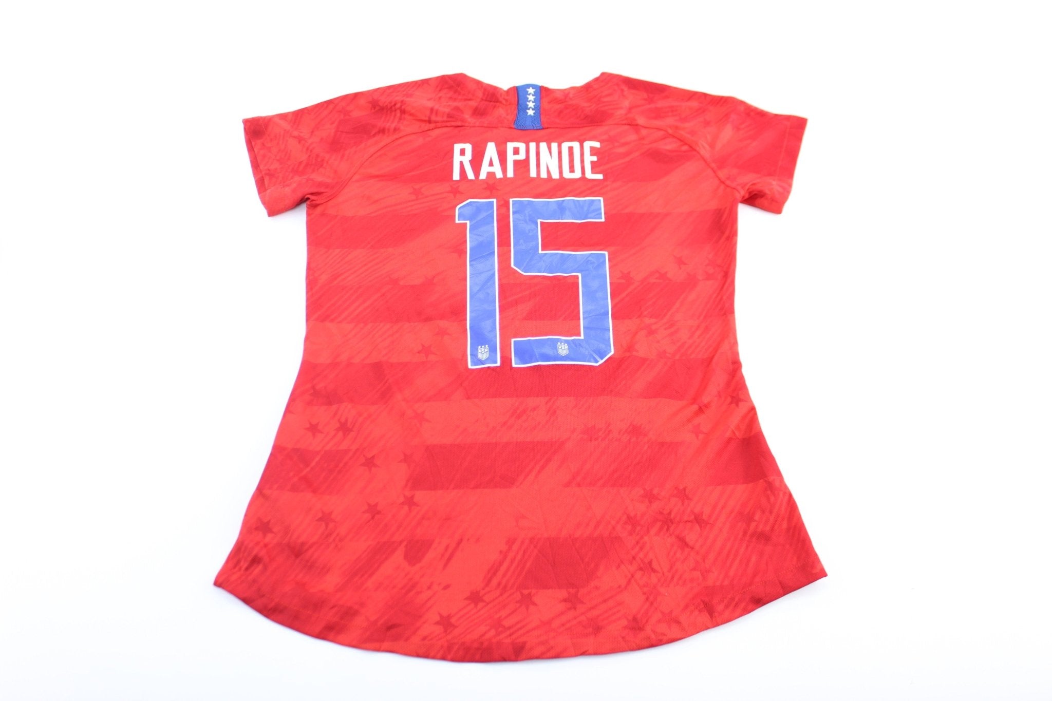 Women's Nike Embroidered Logo USA Megan Rapinoe Soccer Jersey - ThriftedThreads.com