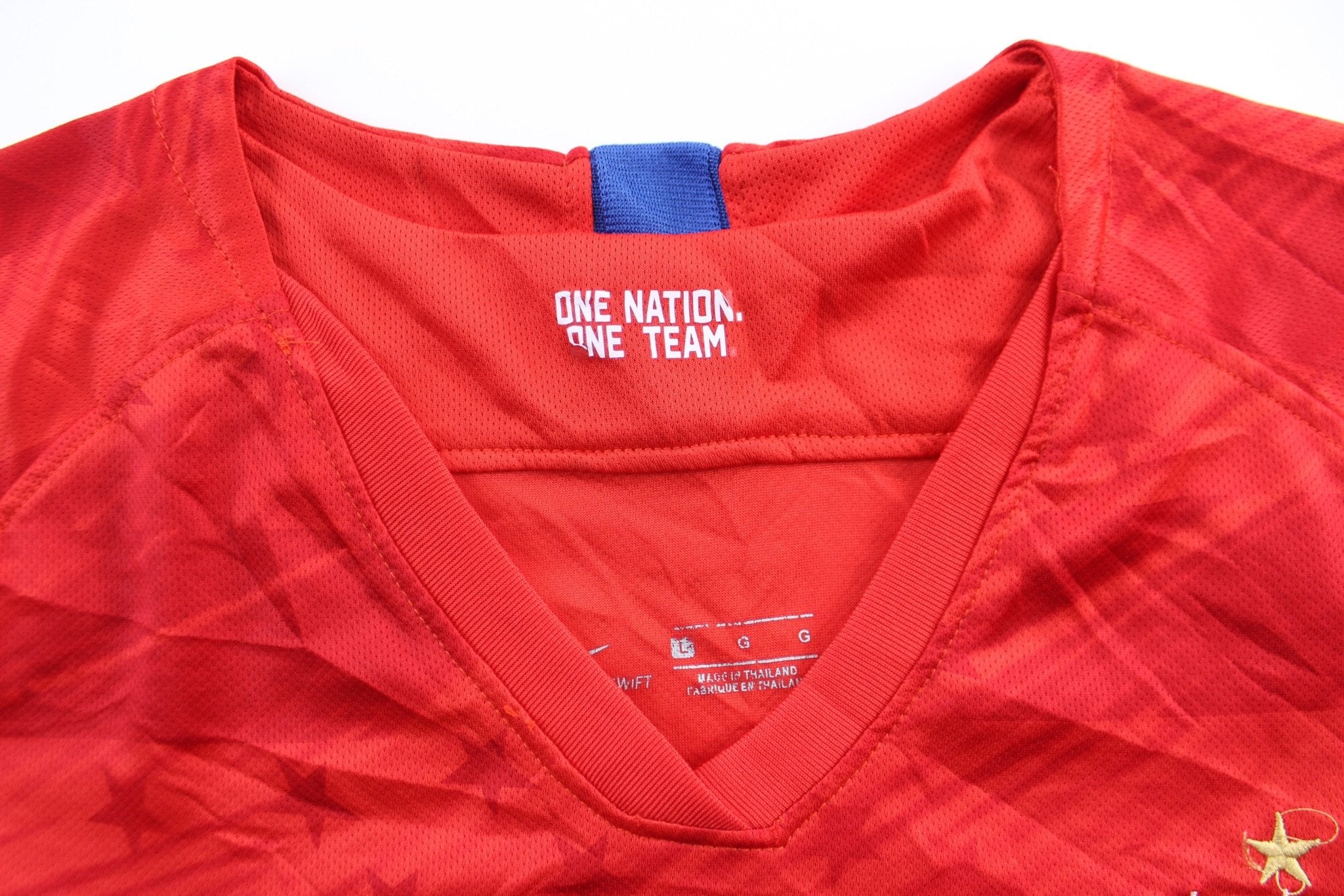 Women's Nike Embroidered Logo USA Megan Rapinoe Soccer Jersey - ThriftedThreads.com