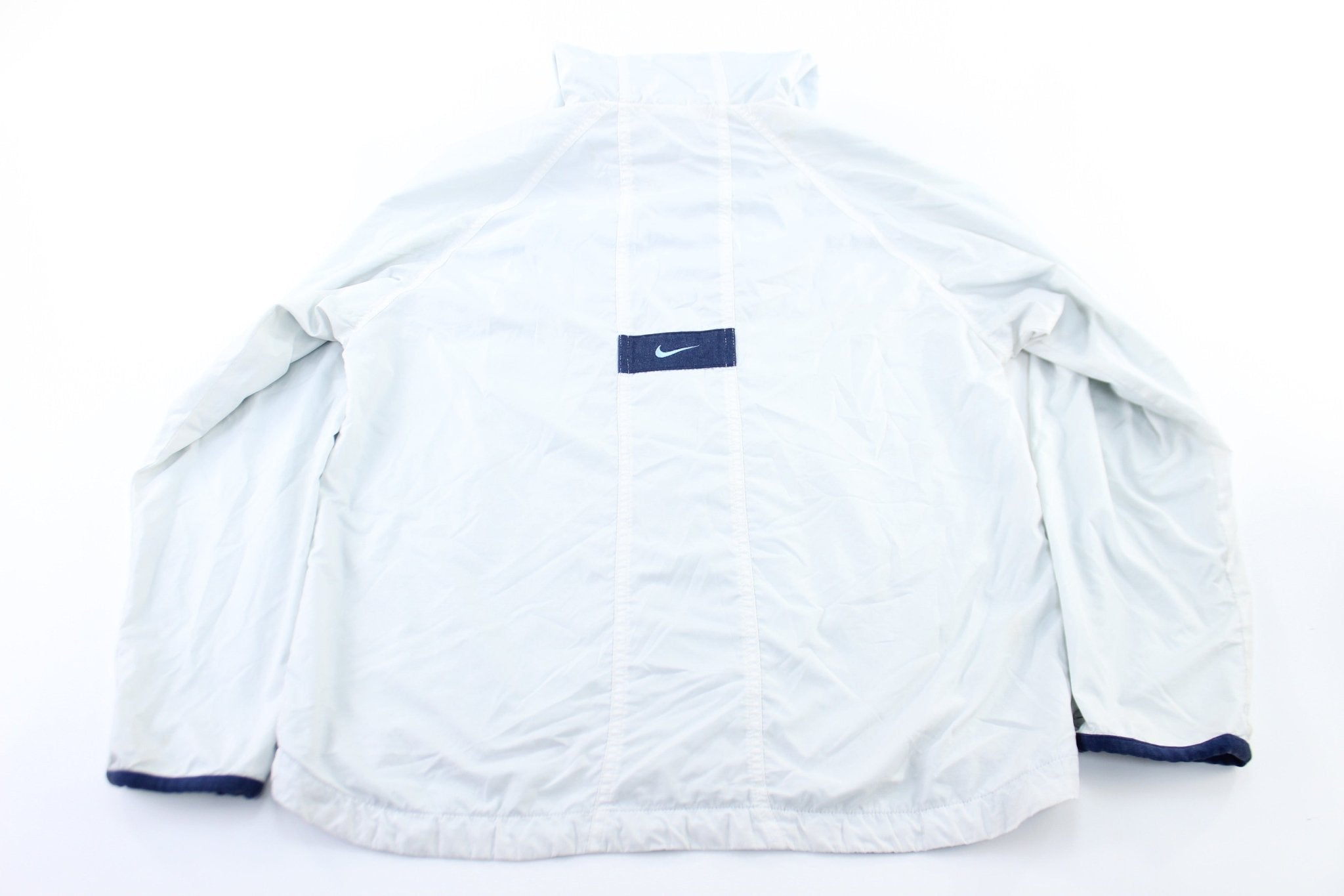 Women's Nike Embroidered Logo Zip Up Hooded Jacket - Jackets - Thrifted Threads