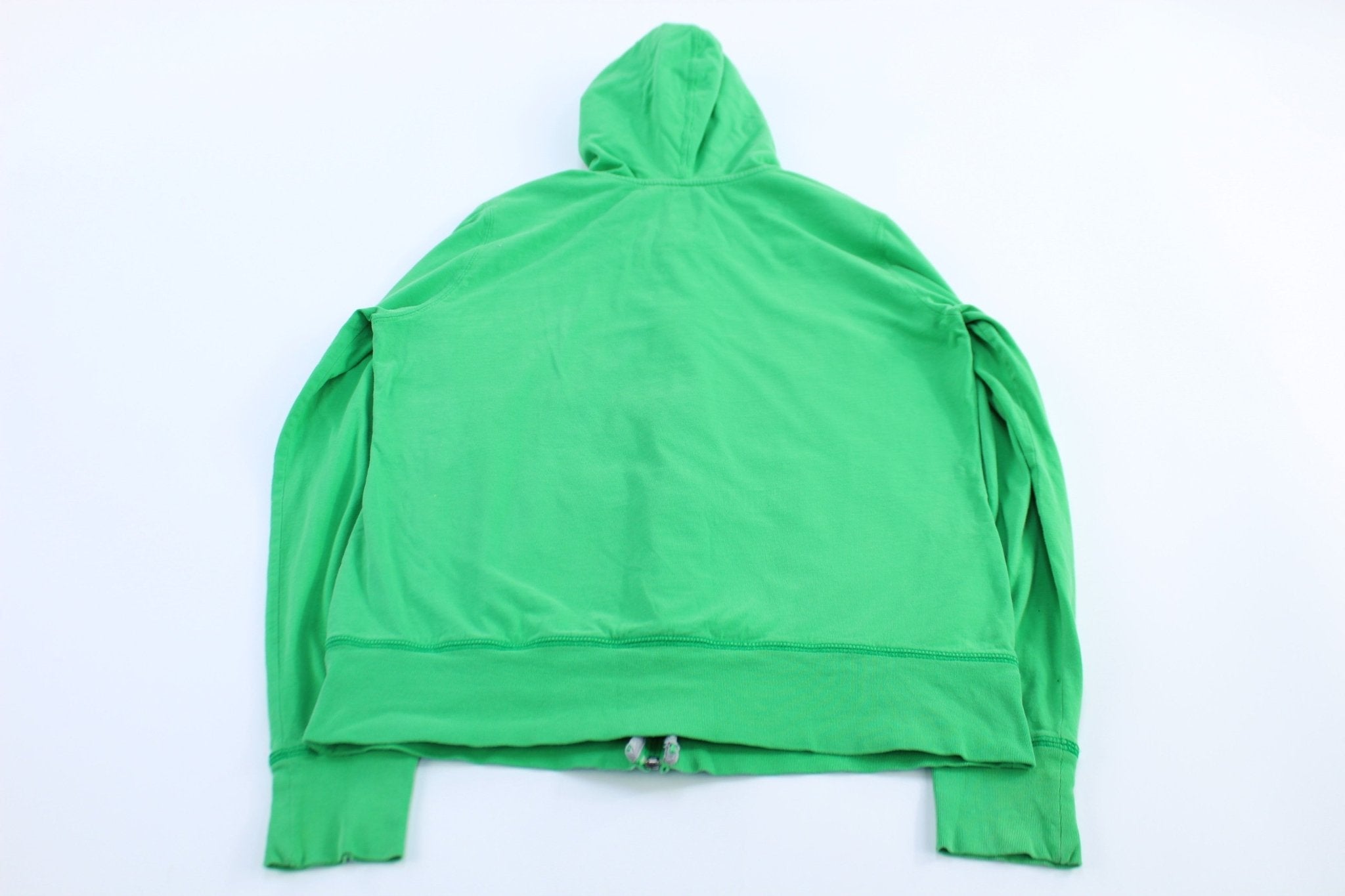 Women's Nike Green Full Zip Hoodie - Jacket - Thrifted Threads
