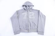 Women's Nike Grey Full Zip Hoodie - Jacket - Thrifted Threads