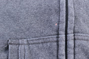 Women's Nike Logo Embroidered Grey Zip Up Hoodie - Jacket - Thrifted Threads