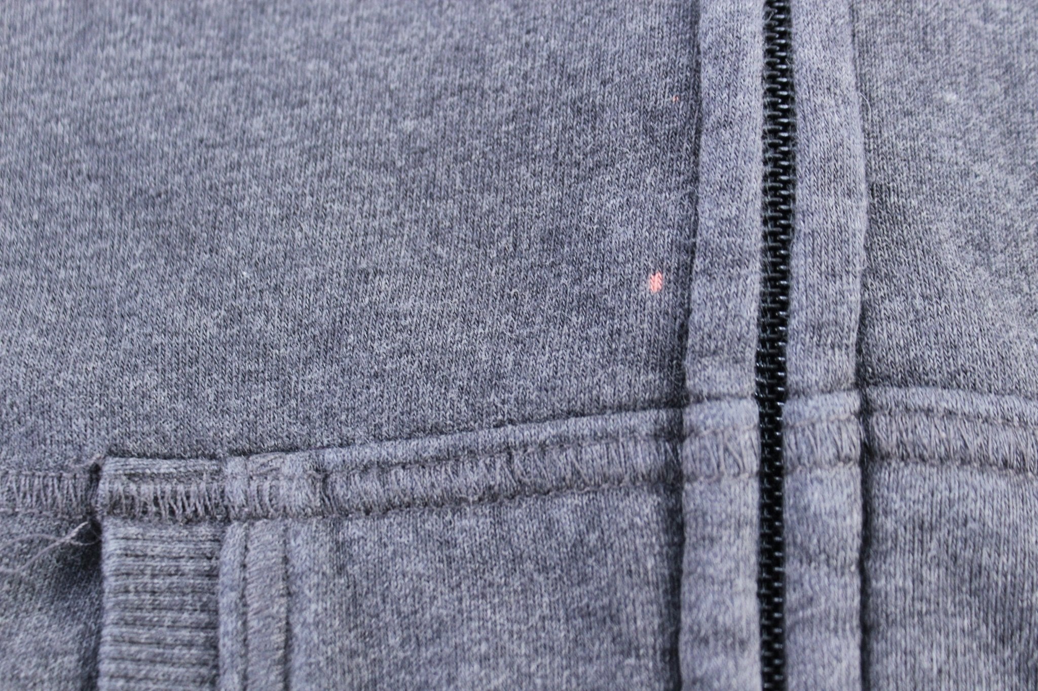 Women's Nike Logo Embroidered Grey Zip Up Hoodie - Jacket - Thrifted Threads