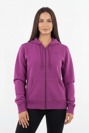 Women's Nike Purple Full Zip Hoodie - Jacket - Thrifted Threads