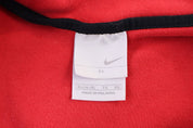 Women's Nike Red Full Zip Fleece Jacket - Jacket - Thrifted Threads