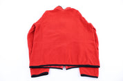 Women's Nike Red Full Zip Fleece Jacket - Jacket - Thrifted Threads