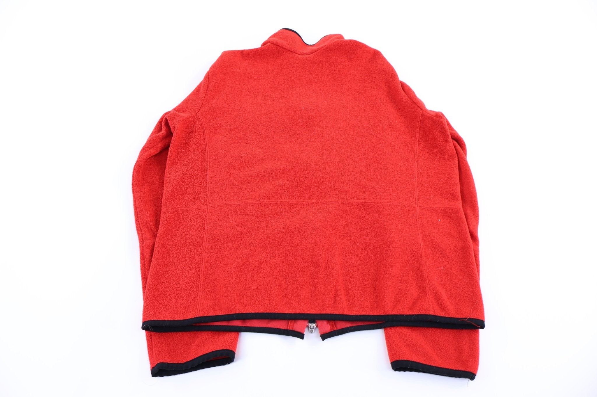 Women's Nike Red Full Zip Fleece Jacket - Jacket - Thrifted Threads
