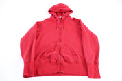 Women's Nike Red Full Zip Hoodie - Jackets - Thrifted Threads