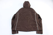 Women's Nike Sportswear Brown Full Zip Jacket - Jacket - Thrifted Threads