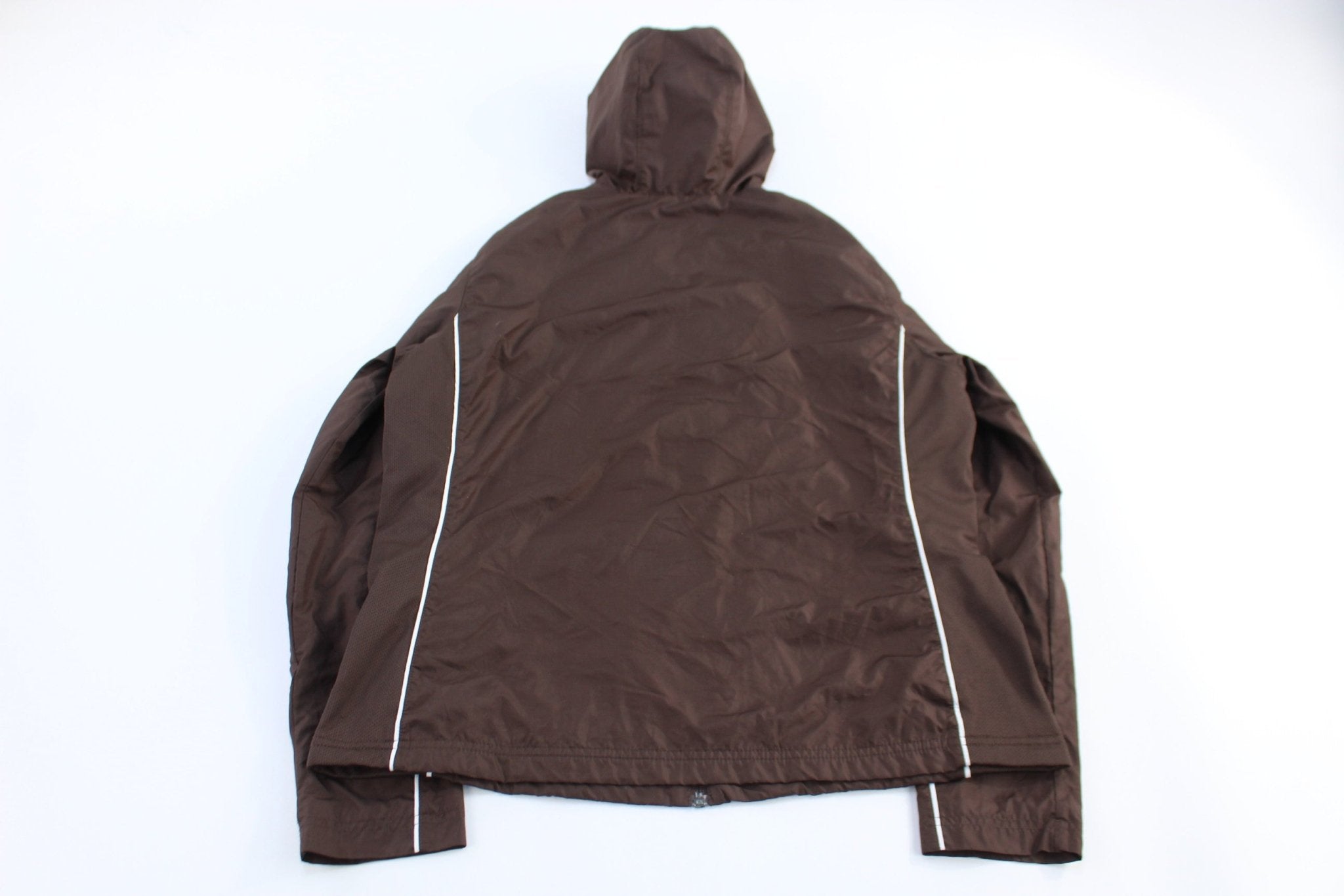 Women's Nike Sportswear Brown Full Zip Jacket - Jacket - Thrifted Threads