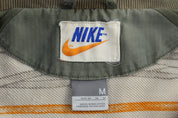 Women's Nike Sportswear Green Canvas Utility Blazer Jacket - ThriftedThreads.com