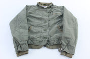 Women's Nike Sportswear Green Canvas Utility Blazer Jacket - ThriftedThreads.com