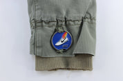 Women's Nike Sportswear Green Canvas Utility Blazer Jacket - Jackets - Thrifted Threads