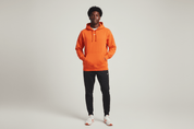 Women's Nike Team Center Swoosh Orange Pullover Hoodie - Sweatshirt - Thrifted Threads