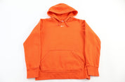 Women's Nike Team Center Swoosh Orange Pullover Hoodie - Sweatshirt - Thrifted Threads