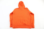Women's Nike Team Center Swoosh Orange Pullover Hoodie - Sweatshirt - Thrifted Threads