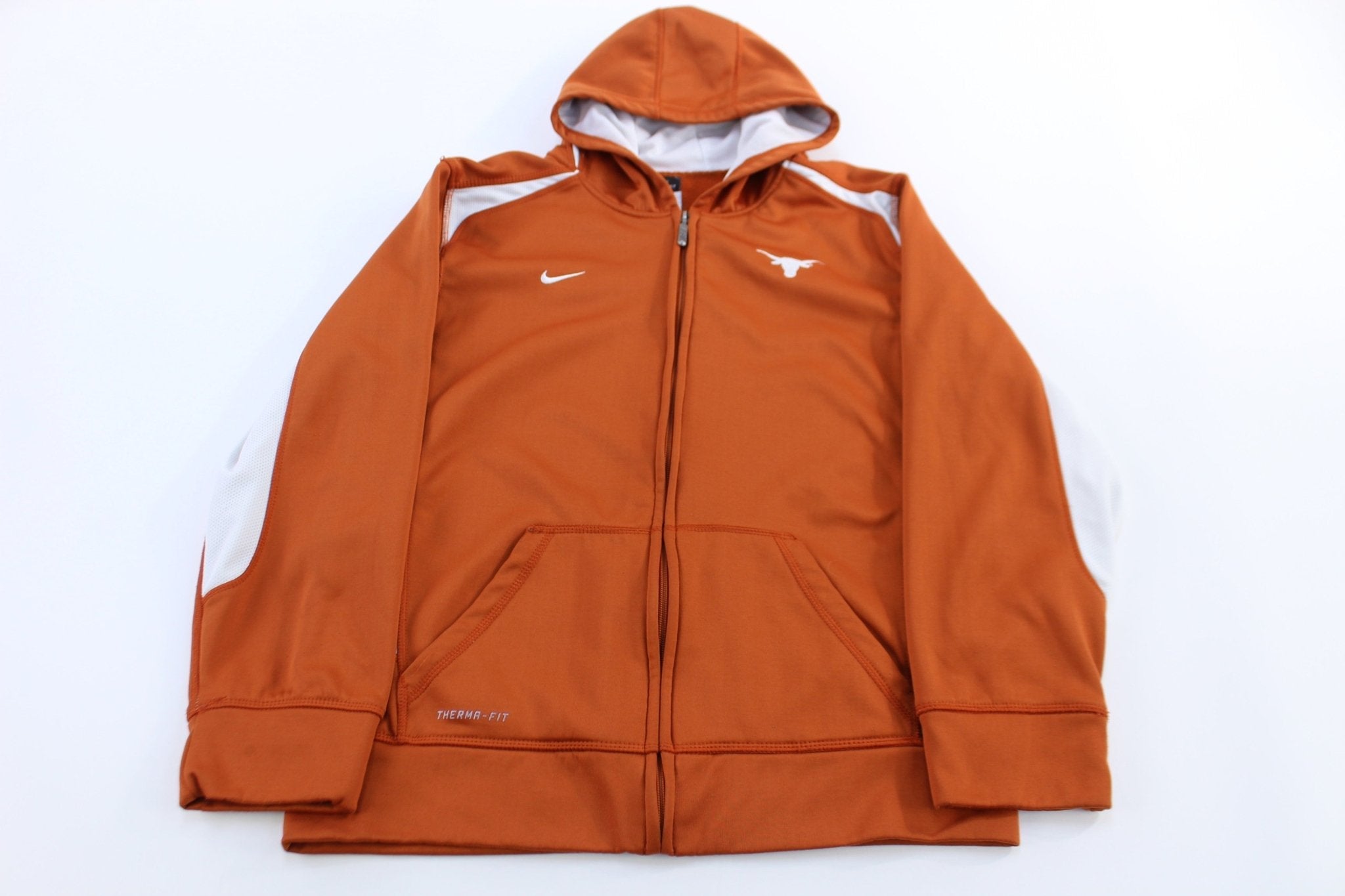 Women's Nike University of Texas Longhorns Full Zip Therma Fit Jacket - Jacket - Thrifted Threads