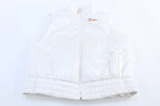Women's Nike University of Texas White Puffer Vest - ThriftedThreads.com