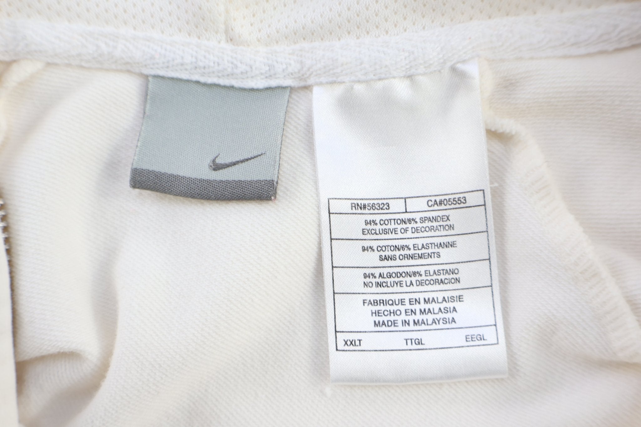 Women's Nike White Full Zip Jacket - Jacket - Thrifted Threads