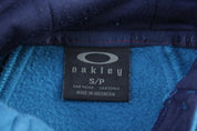 Women's Oakley Blue Hooded Pullover Sweater - Sweater - Thrifted Threads