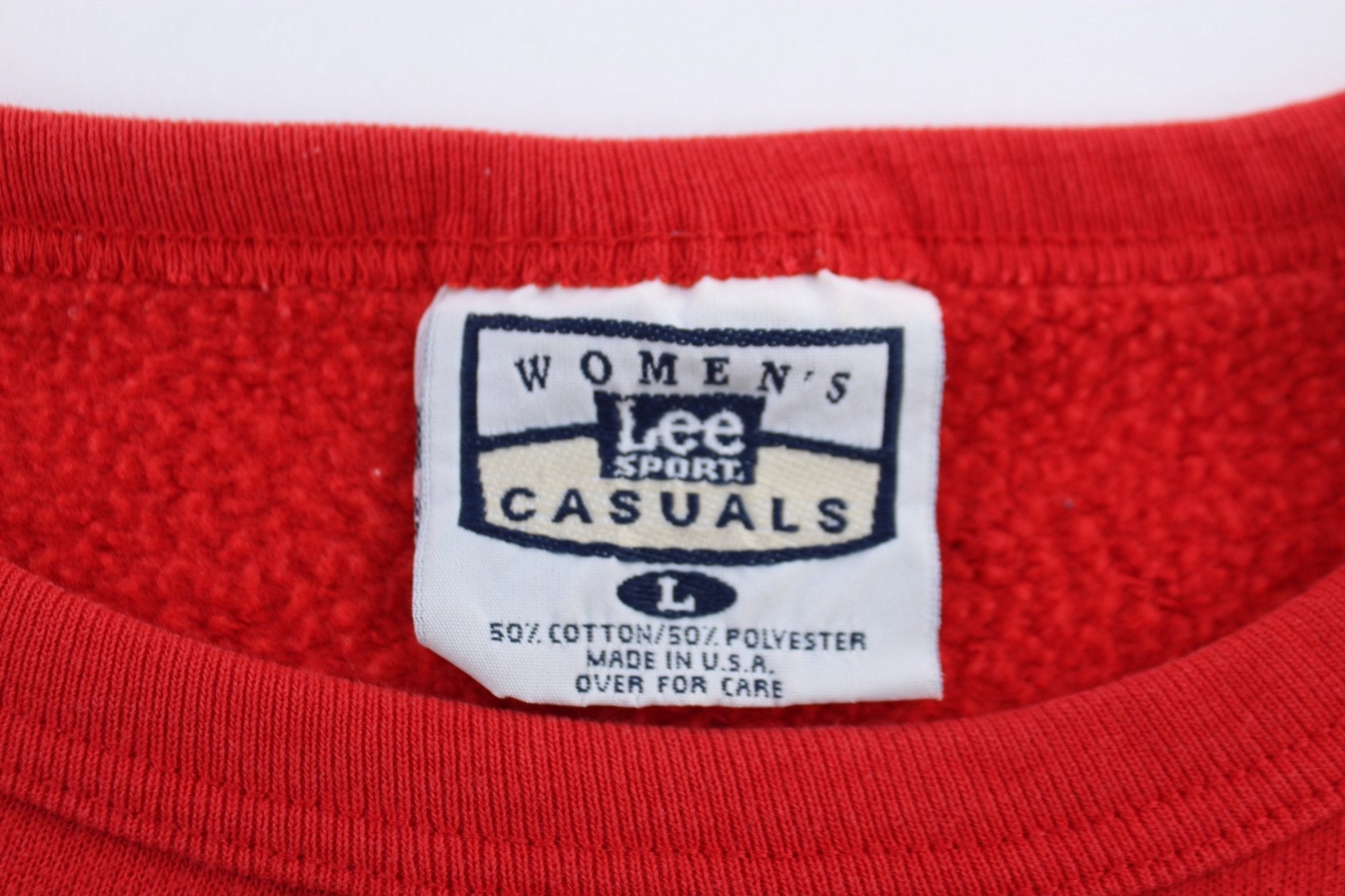 Women's Ohio State University Red Sweatshirt - Sweatshirt - Thrifted Threads