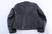 Women's Papa's Leather Barn Black Biker Jacket - Jacket - Thrifted Threads