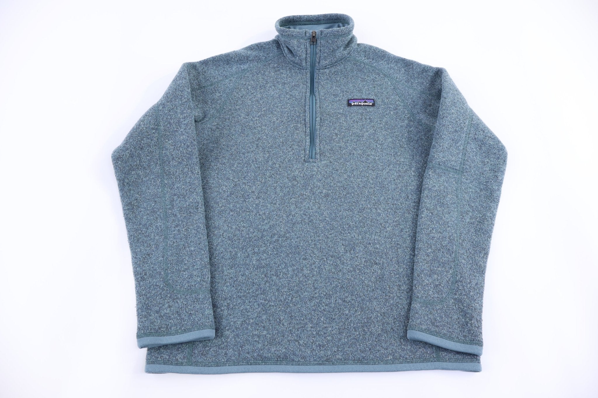 Women's Patagonia Logo Patch Blue Better Sweater - Sweater - Thrifted Threads