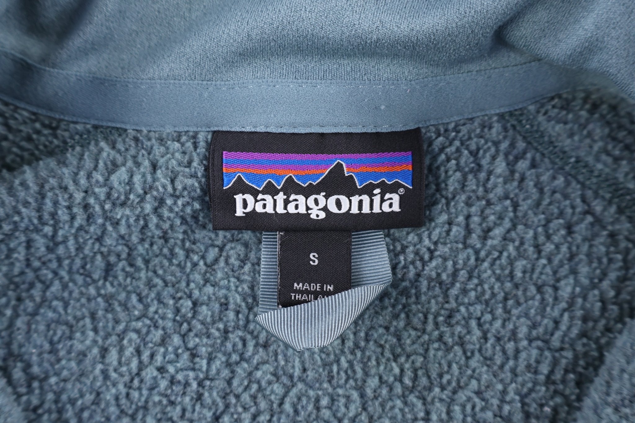 Women's Patagonia Logo Patch Blue Better Sweater - Sweater - Thrifted Threads