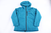 Women's Patagonia Logo Patch Blue Full Zip Jacket - Jacket - Thrifted Threads