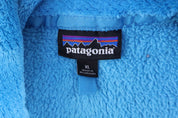 Women's Patagonia Logo Patch Blue Pullover - Sweater - Thrifted Threads