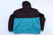 Women's Patagonia Logo Patch Blue & Purple Zip Up Jacket - Jackets - Thrifted Threads
