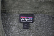Women's Patagonia Logo Patch Green Quarter Zip Pullover - Sweater - Thrifted Threads