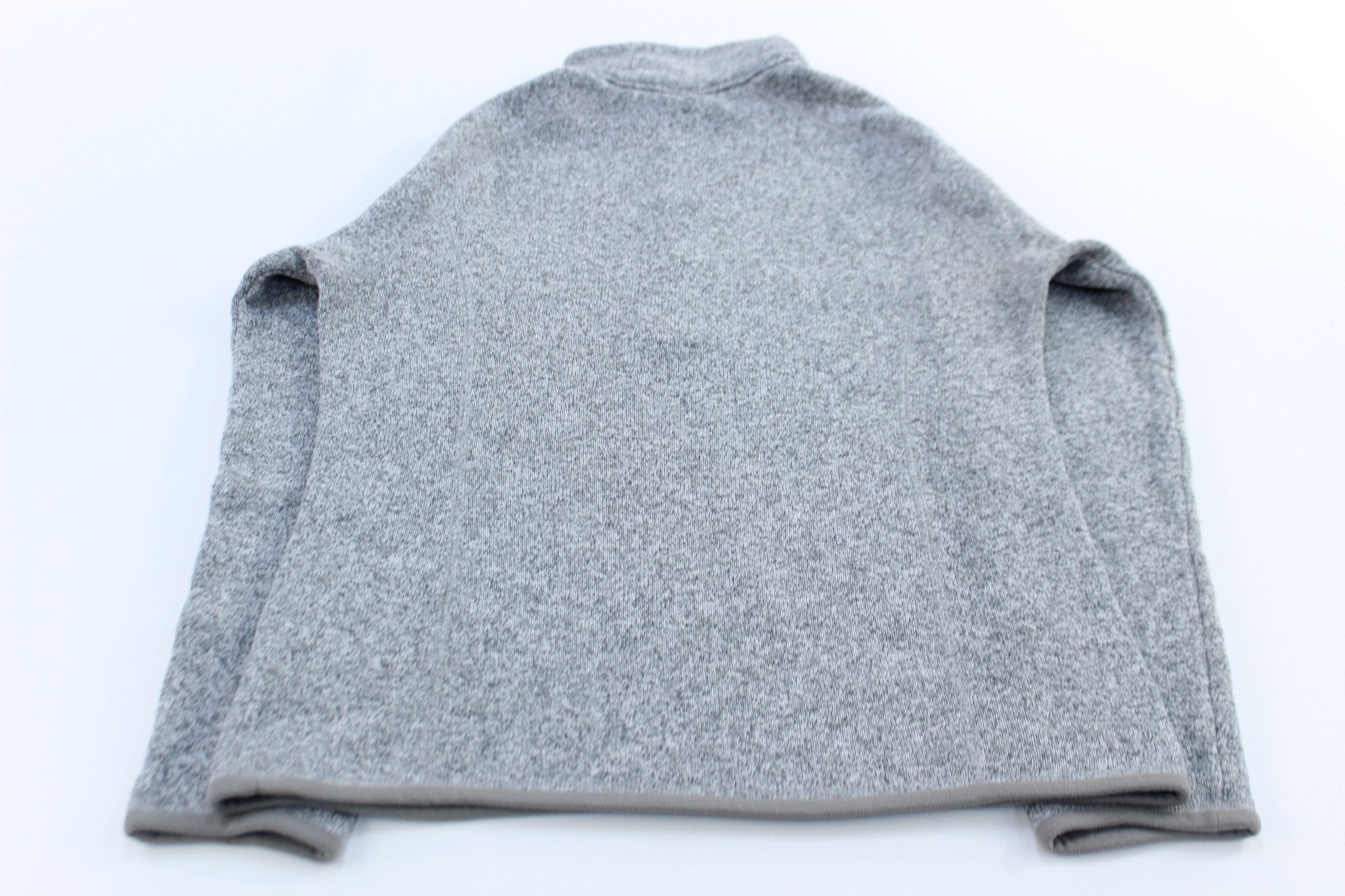 Women's Patagonia Logo Patch Grey Better Sweater - ThriftedThreads.com