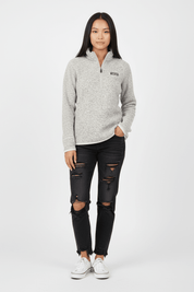 Women's Patagonia Logo Patch Pullover Sweater - Sweater - Thrifted Threads