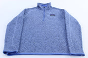 Women's Patagonia Logo Patch Purple Better Sweater - ThriftedThreads.com