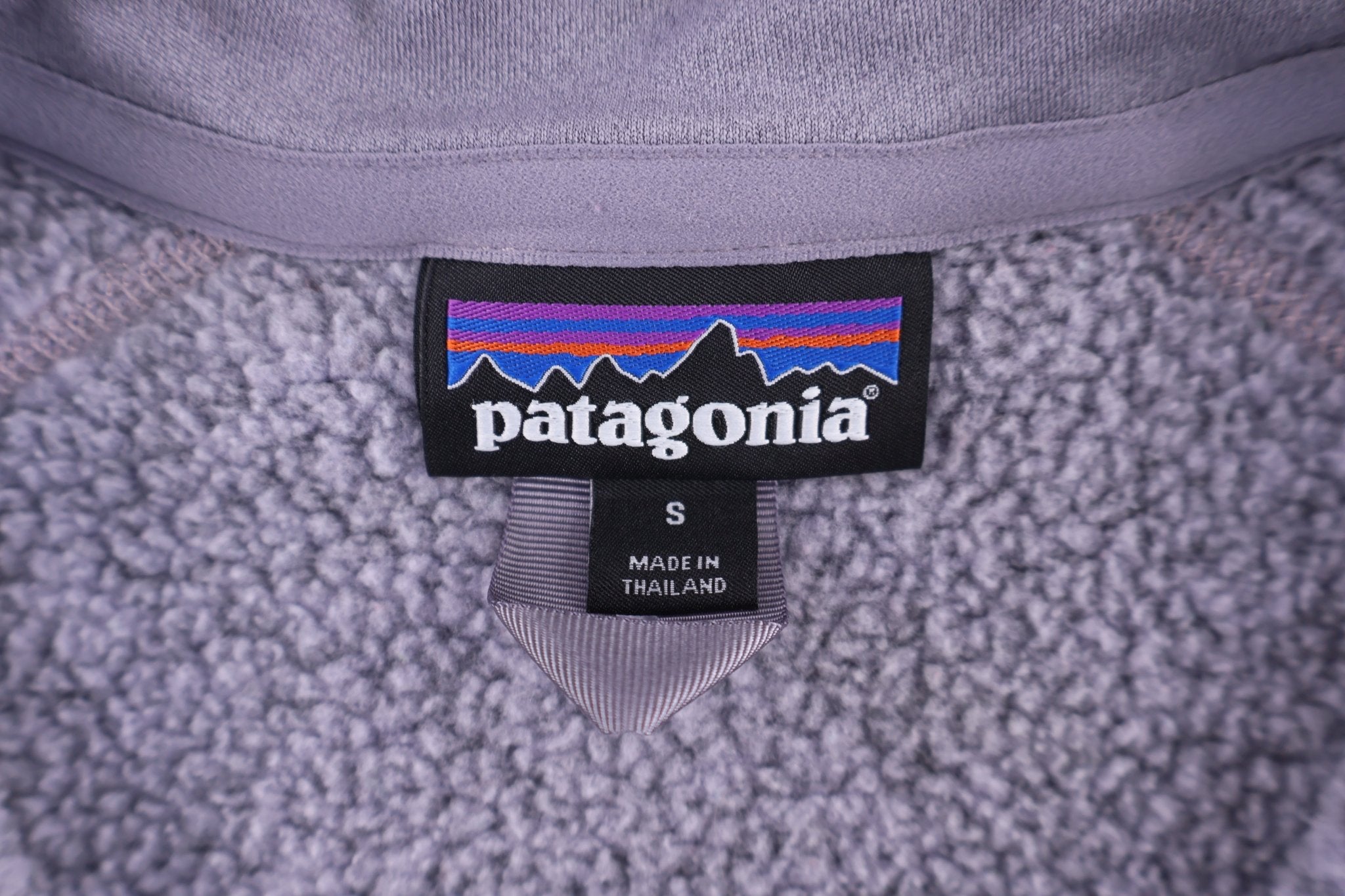 Women's Patagonia Logo Patch Purple Better Sweater - Sweater - Thrifted Threads