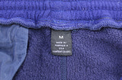 Women's Patagonia Logo Patch Purple Fleece Pants - ThriftedThreads.com