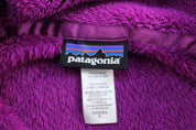 Women's Patagonia Logo Patch Purple Re - Tool Snap - T Pullover - ThriftedThreads.com