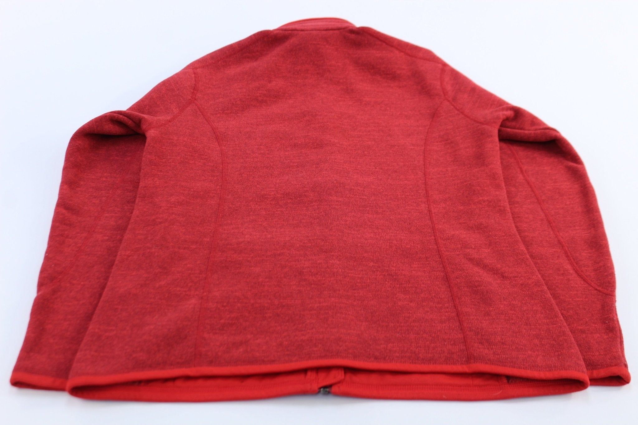 Women's Patagonia Logo Patch Red Better Sweater - ThriftedThreads.com