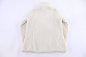 Women's Patagonia Logo Patch White Pullover - Sweater - Thrifted Threads