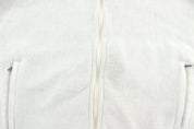 Women's Patagonia Logo Patch White Zip Up Vest - ThriftedThreads.com